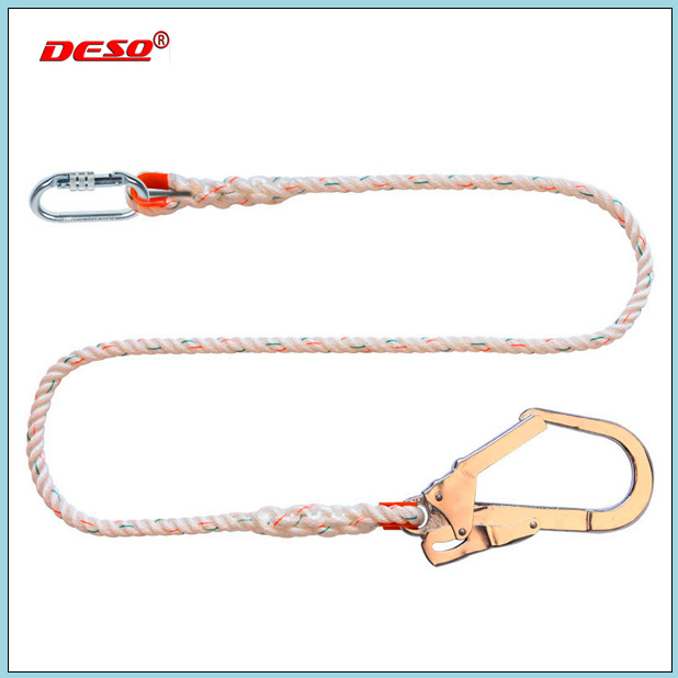 Body Protection Polyester Lanyard Rope with Hook